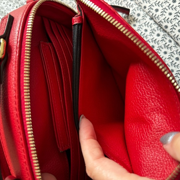 Dooney and Bourke Belvedere Red - Picture 14 of 16